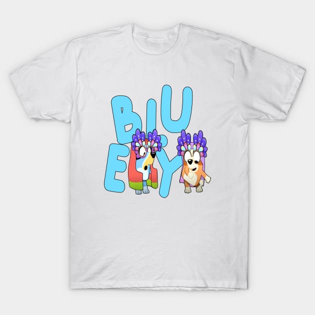 Bluey Funny Animated Movie T-Shirt by Justine Nolanz